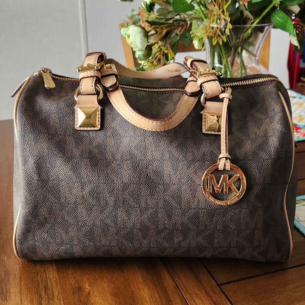 MK Large Grayson Satchel